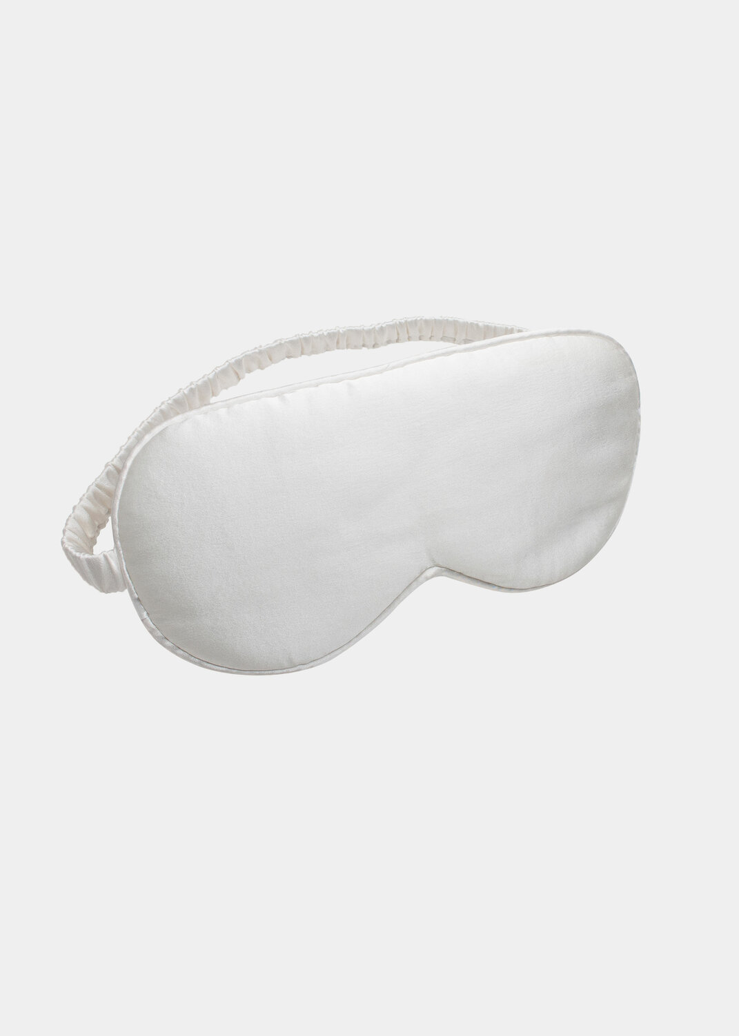 white sleep eye mask